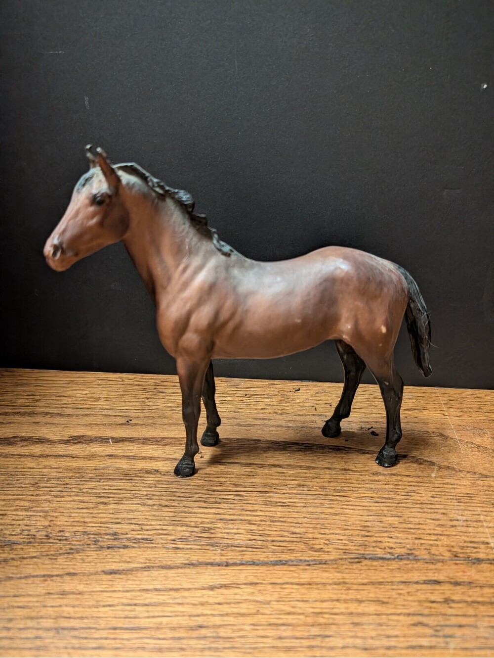 Vintage Breyer Standing Brown & Black Mare Black Beauty Friends Duchess